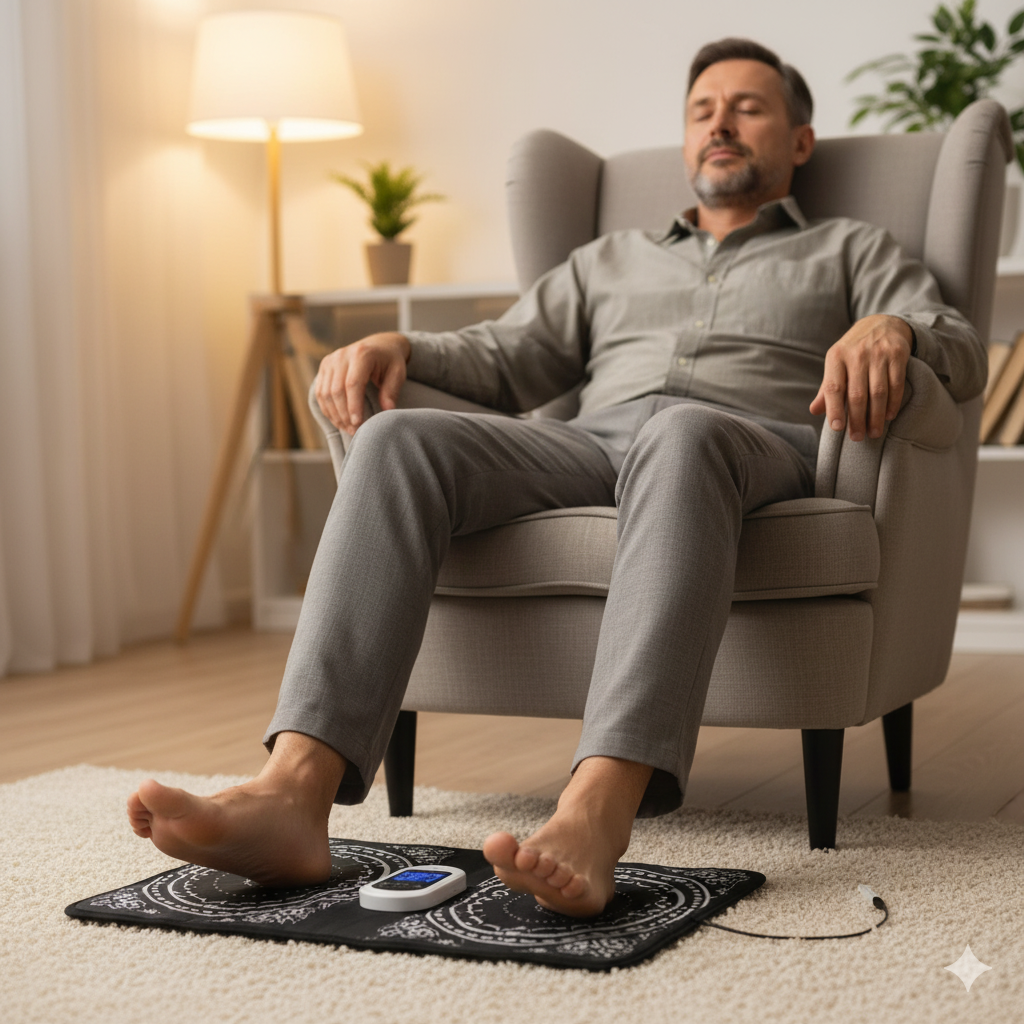 Masajeador inteligente para pies EMS