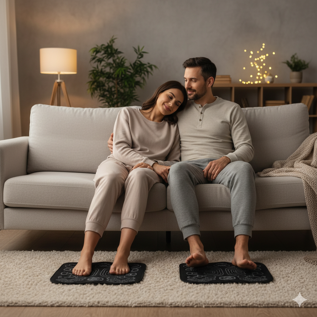 Masajeador inteligente para pies EMS