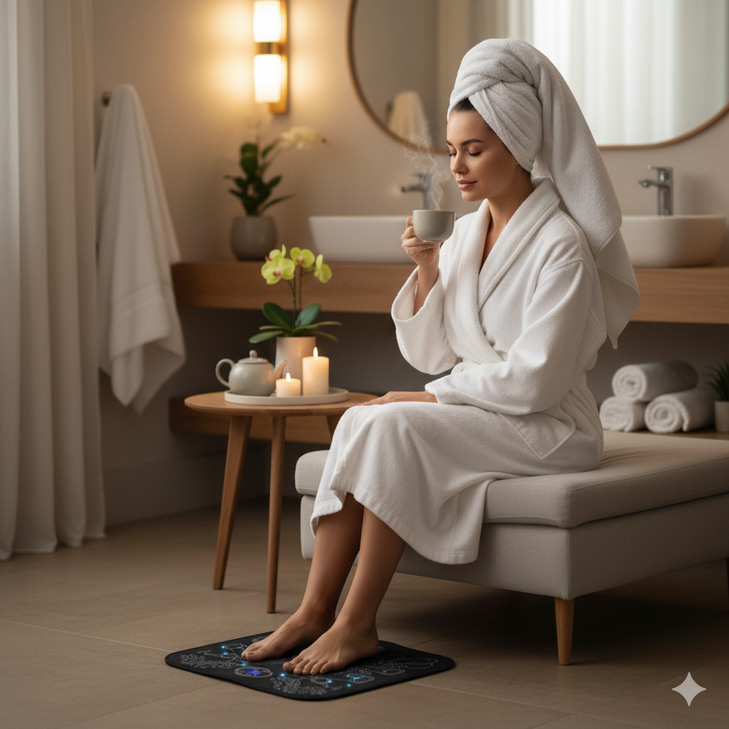 Masajeador inteligente para pies EMS