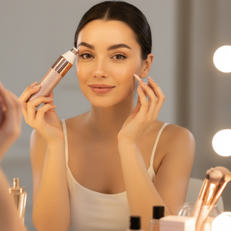 Depiladora Facial y de Cejas 2 en 1