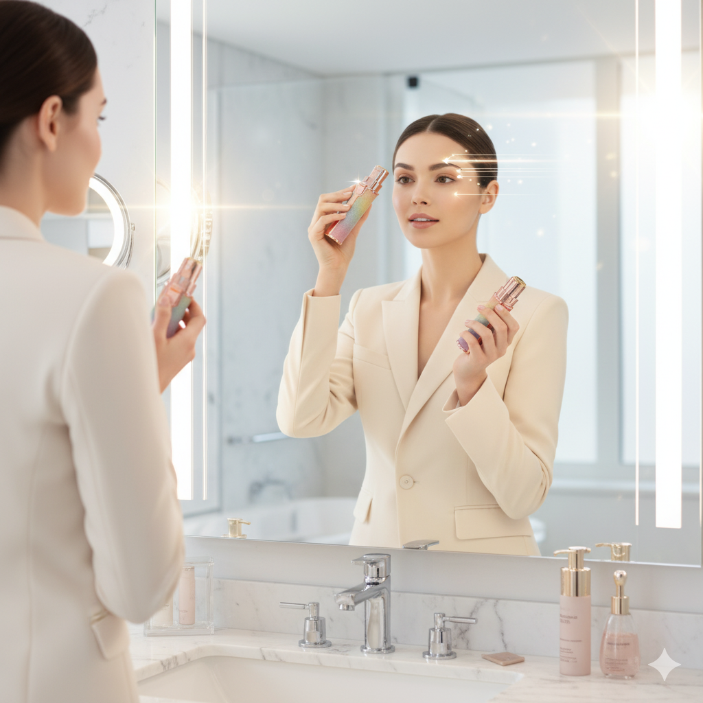 Depiladora Facial y de Cejas 2 en 1