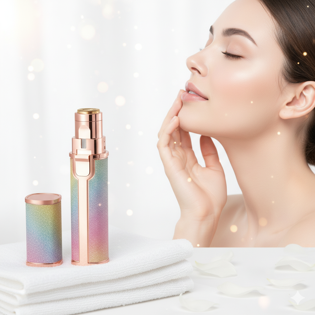 Depiladora Facial y de Cejas 2 en 1