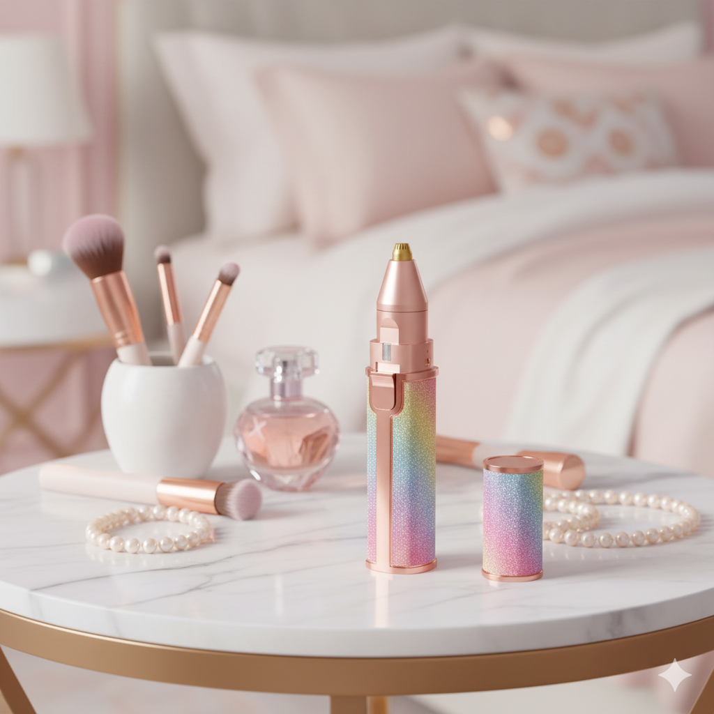 Depiladora Facial y de Cejas 2 en 1