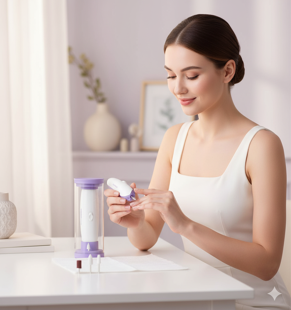 Limadora Eléctrica Inalámbrica 5 en 1 para Uñas